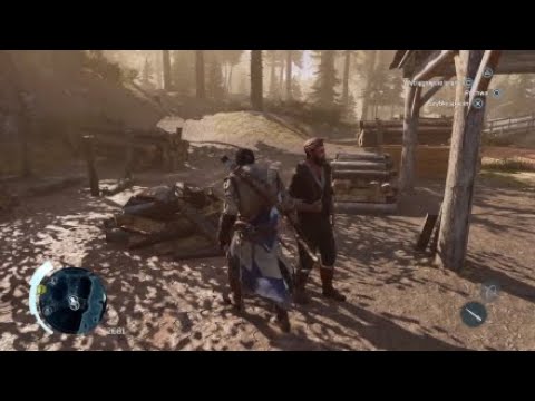 Assassins Creed 3 #34 - Zlodziej w osadzie, misje ludzi z pogranicza