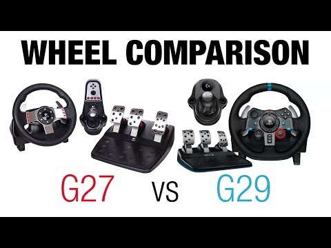 G27 vs G29 - Logitech Wheel Comparison