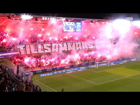 IFK Göteborgs pyroshow + Mjällbys segertifo | Matchinramning
