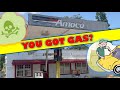 DEAD RETAIL Abandoned Closed Amoco Gas Station Convenience Store Auto Repair Shop SC Augusta Highway