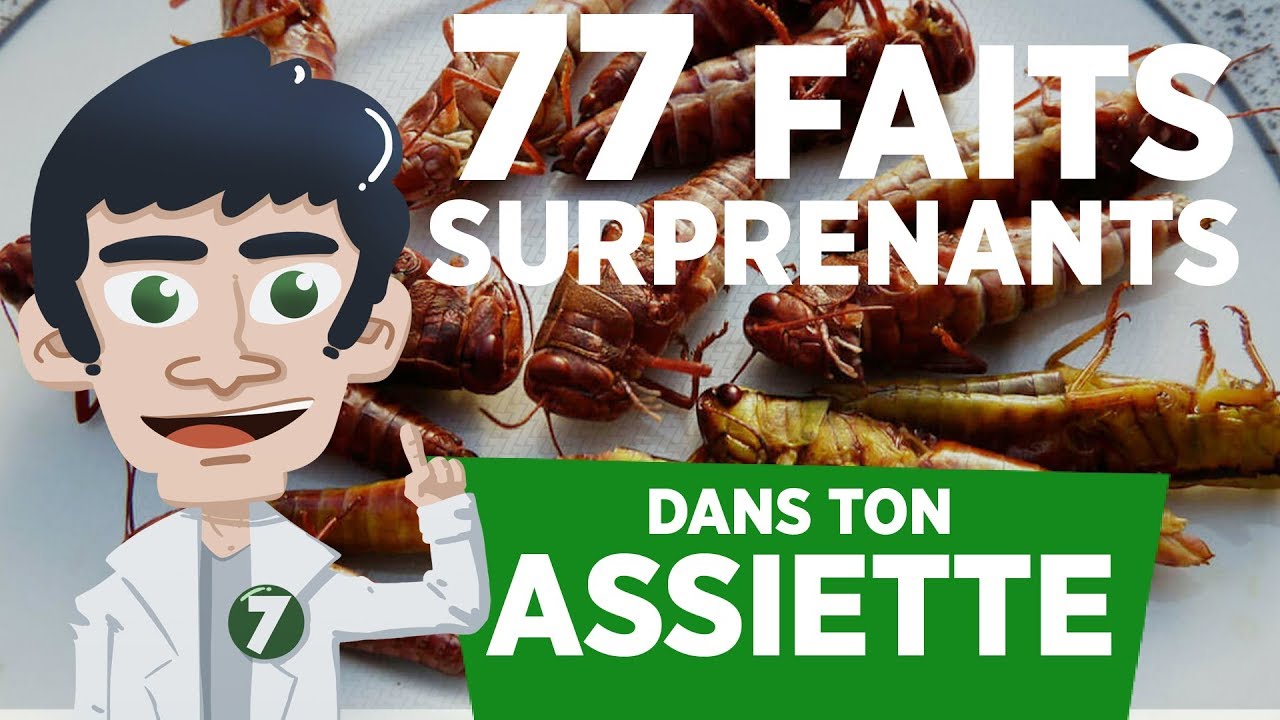 77 FAITS SURPRENANTS DANS TON ASSIETTE !!