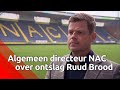 NAC blijkt een heus trainerskerkhof. Ruud Brood is al de vijfde trainer in vijf jaar tijd die in ...