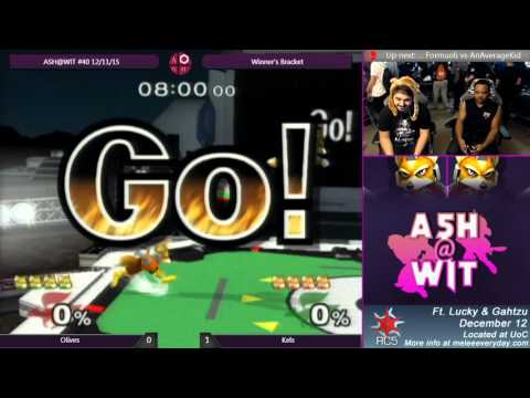 Kels (Fox) vs Olives (Fox) - ASH@WIT #40 Melee Bracket