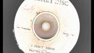 freddie mcgregor - i dont know (with part 2 )- money disc 1976 (Just Say Who riddim)
