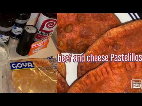 How to make beef and cheese Pastelillos!