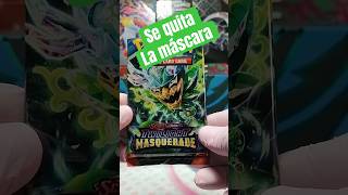 Desde la hoja se revela la máscara #pokemon #pokemoncards #pokemontcg #jcc #tcg #cards #pull #shorts