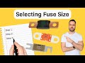 How To Size Fuses For Off Grid Solar System