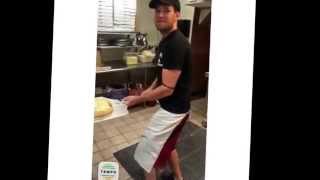 Pizza flip TOMASOS IN CEDARBURG Pizza flip TOMASOS IN CEDARBURG