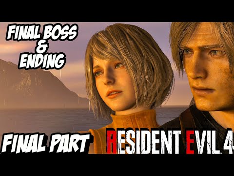 RESIDENT EVIL 4 REMAKE FINAL BOSS & ENDING Walkthrough Gameplay Part 16 Hardcore Difficulty