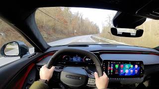 2026 Dodge Charger Six Pack Scat Pack Relaxing Winter POV Drive