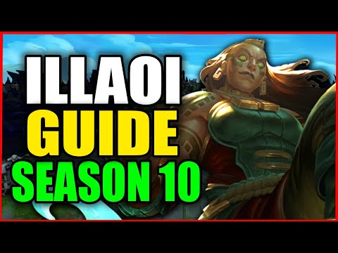 How to Play ILLAOI for BEGINNERS (Best Build, Runes, Season 10) S10 ILLAOI Gameplay Guide