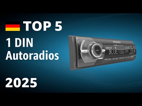 TOP—5. Beste 1 DIN Autoradios (Bluetooth, DAB+, CD, USB). Test & Vergleich 2025