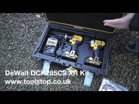 DeWalt DCK285C2 XR Twin Pack Kit - Toolstop Ltd