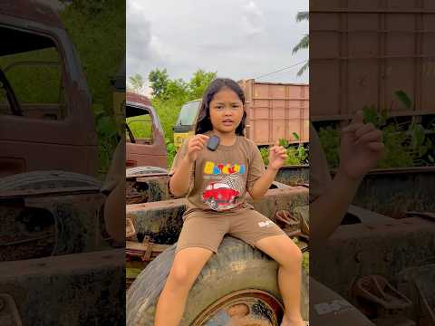 Ini ban mobil besar, ini kerangka mobil, ini kepala mobil truck