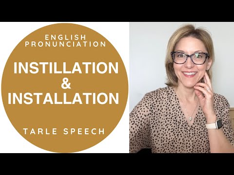 Learn to Pronounce INSTILLATION & INSTALLATION 🇺🇸 American 🇺🇸 #English Homophone Pronunciation