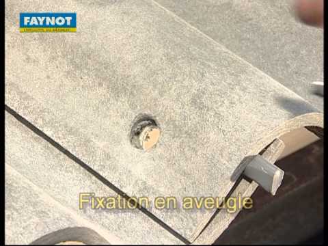 Fixation aveugle pour couturage plaques fibres-ciment - Couturage