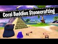 Fortnite Teach Coral Buddies Stonecrafting Challenge