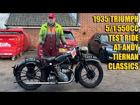 1935 Triumph Model 5 1 550cc at Andy Tiernan Classics #08848TRI