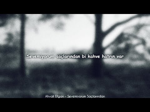 Ahvali Efgan - Sevemiyorum Saçlarından