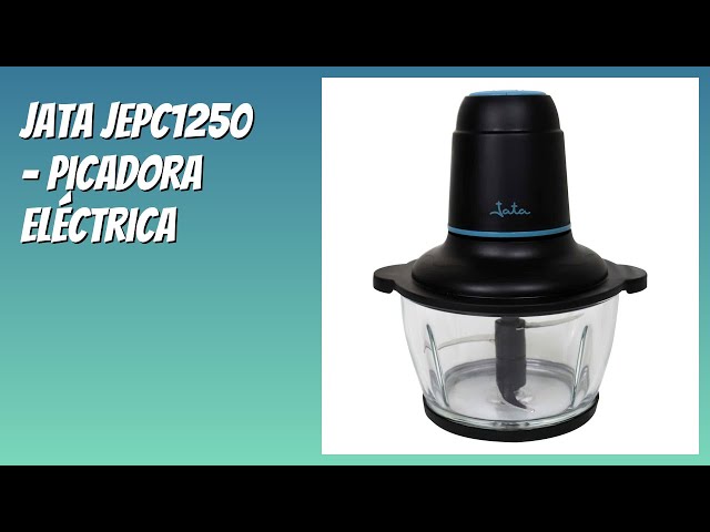 Vídeo relacionado con JATA JEPC1207 - Mini Picadora Eléctrica Recargable USB-C, Picadora Inalámbrica 430 ml, Cuchilla Acero Inoxidable 3 Alturas, Trituradora de Cocina BPA Free