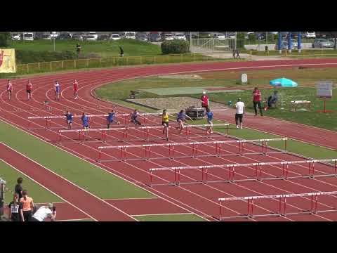 80m prepone MLAĐE KADETKINJE [Ž], 2 skupine - Hrvatska atletska liga sjever, 1. kolo 2023