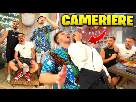 😰😱 4 napoletani mangiano nel ristorante più pazzo di TikTok e succede questo...