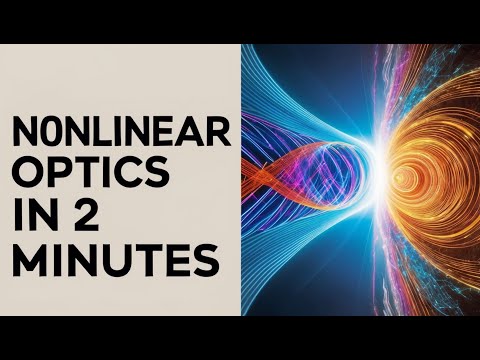 Nonlinear Optics in 2 Minutes