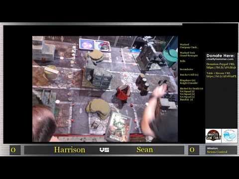 Charity Hammer Stream 2 Game 3 - Sean Morgan (Necrons) vs Harrison Jewell (Imperium)