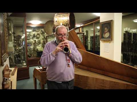 Bate Collection Museum's manager; Andy Lamb showing off his hornpipe skills!