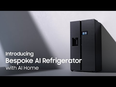 Introducing Bespoke AI Refrigerator Side-by-Side | AI Home | Samsung