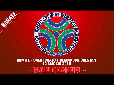 KUMITE - Campionato Italiano Juniores M/F - Ostia - 12 Maggio 2019