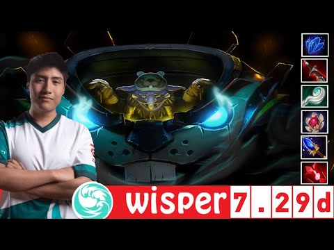 [DOTA 2] bc.Wisper the TIMBERSAW [OFFLANE] [7.29D]