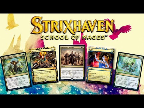 STRIXHAVEN SPOILERS New MYSTICAL ARCHIVE Harry Potter Theme Set