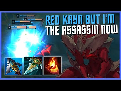 I TURNED RED KAYN INTO AN ASSASSIN (Rhassassin) - League of Legends
