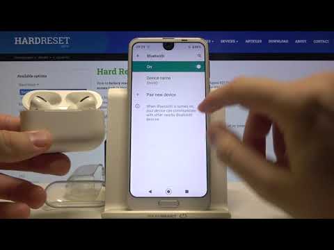 SHARP Aquos R2 – AirPods & Manually Connection