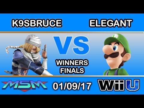 MSM 80 - K9sbruce (Sheik) Vs. eM | Elegant (Luigi) Winners Finals - Smash Wii U