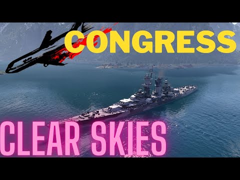 World of Warships Congress AA monster