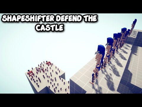 SHAPESHIFTER DEFEND THE CASTLE Vs EVERY UNITS - TABS - Totally Accurate Battle Simulator