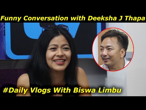 Deeksha J Thapa wants to date Iron Man ! Rapid Fire with Biswa Limbu ॥ Voice of Nepal Contestant