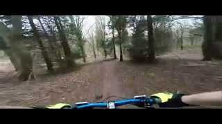 preview picture of video 'Friston Forest. Snow Run & Final Decent'