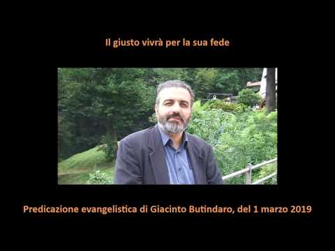 Il giusto vivrà per la sua fede