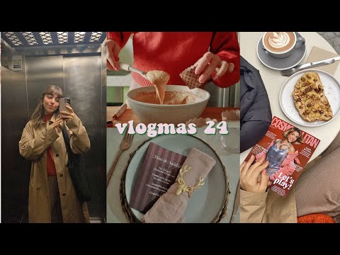 VLOGMAS 24 l receta de coulant de turrón, cena en casa con amigas, merecido desayuno y mi wishlist