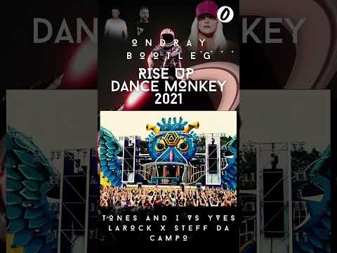 Tones and I Vs Yves Larock x Steff Da Campo   Rise Up Dance Monkey 2021 (Ondray Bootleg)
