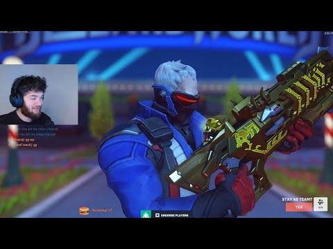 Overwatch 2 Tracking God Dafran Playing Soldier 76 = Best Content -POTG-