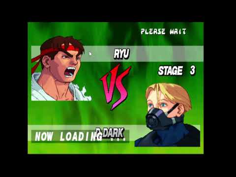 Street Fighter EX Plus Alpha RYU Playstation 1