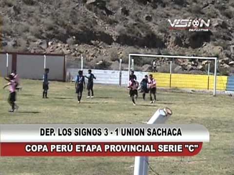 DEP. LOS SIGNOS 3 - 1 UNION SACHACA COPA PERU - Visión Deportiva 2013 TVT Canal 39