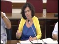 Ομιλία της Νάντιας Βαλαβάνη στην Επιτροπή της Βουλής για τις ΔΕΚΟ στις 28.8.2013