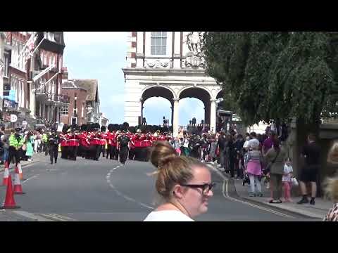 Band of the Grenadier Guards in Windsor 25 Jul 2023 - "Steadfast and True"