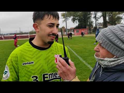 Rodrigo Acosta fue el héroe de la tarde. 
