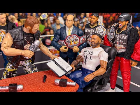 Roman Reigns & Jon Moxley sign the contract for their "No Mercy” Match!